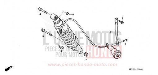 REAR CUSHION ST13004 de 2004